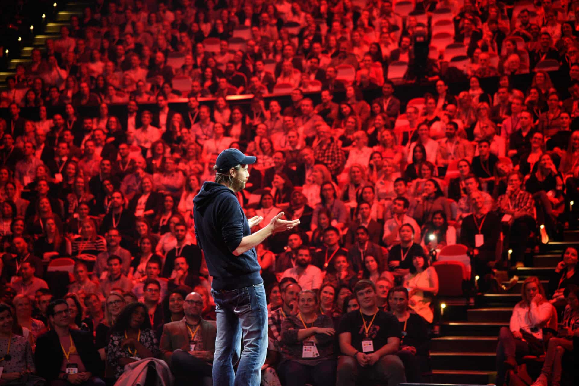 TEDxSydney main event stage – creative summit production