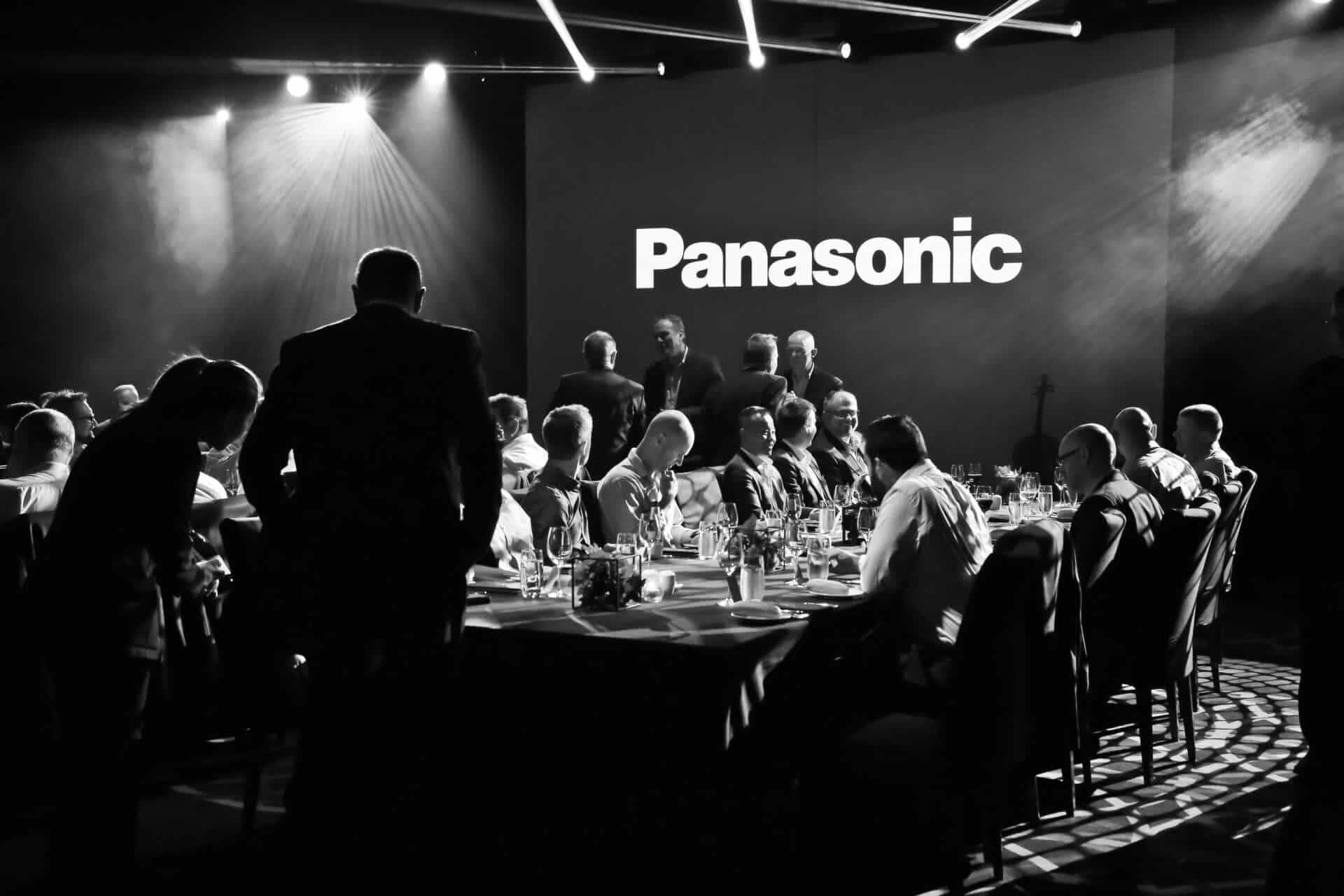 Cinematic lighting and projection design for Panasonic 4K OLED showcase