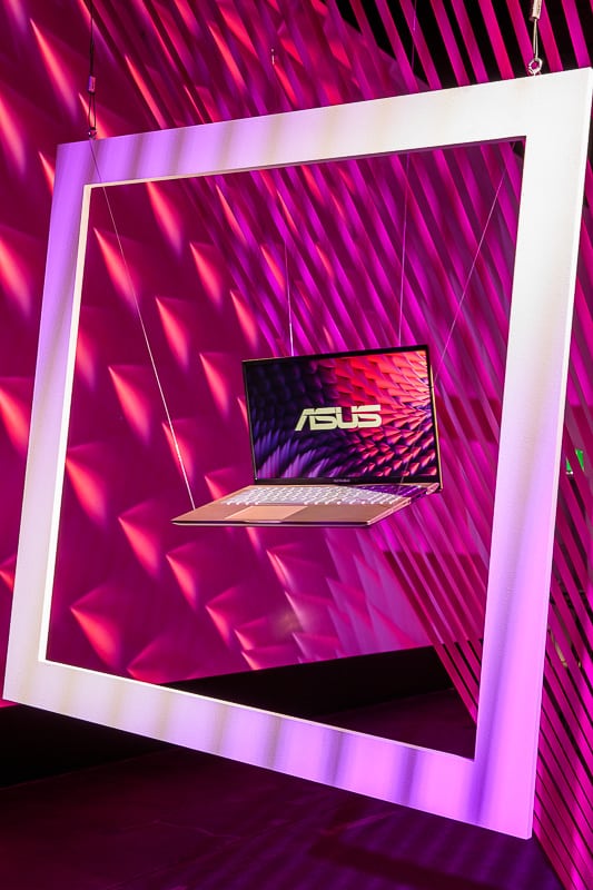 Media and influencers experiencing ASUS Zenbook Pro product launch