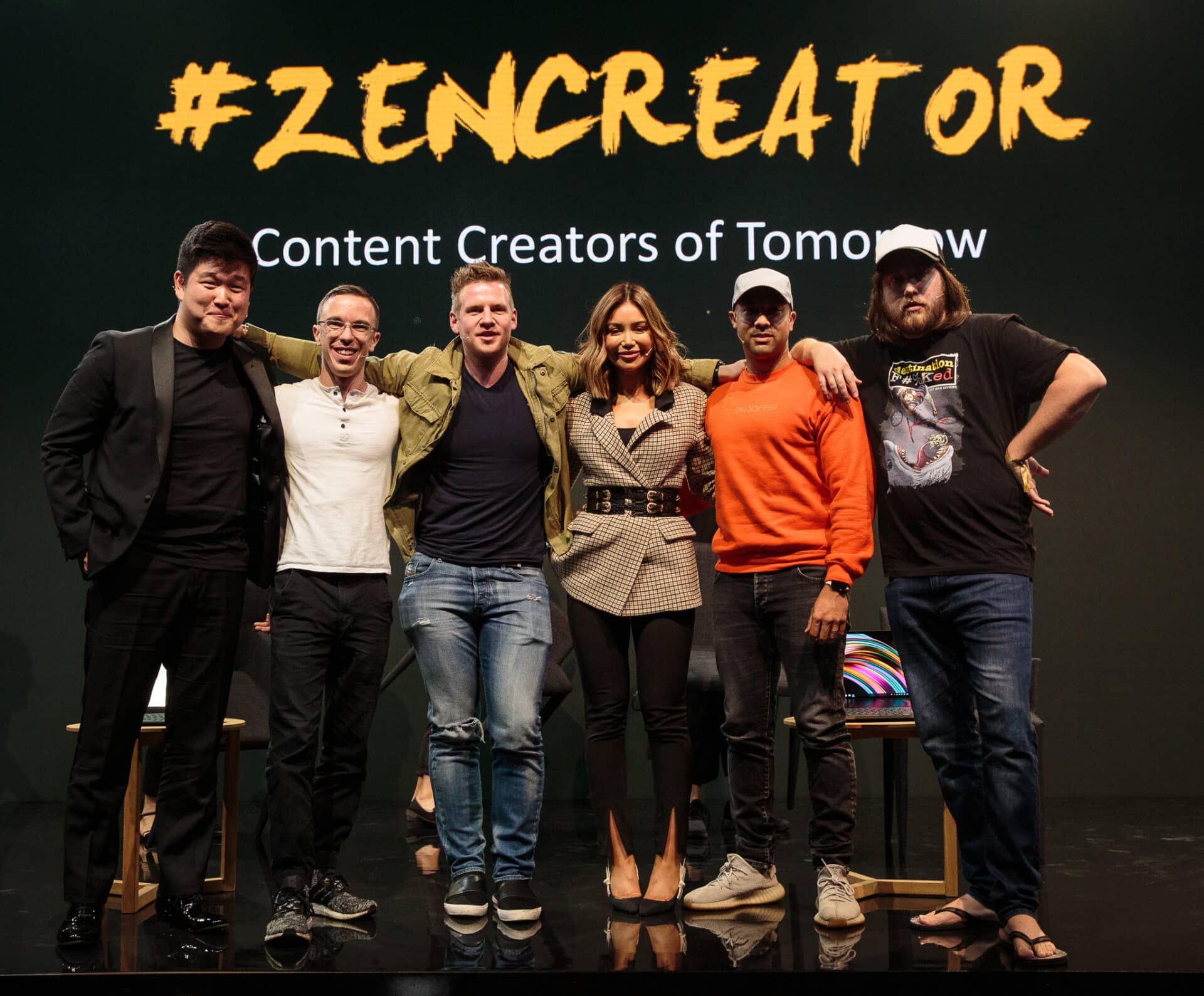 BLE production team building immersive event environment for ASUS