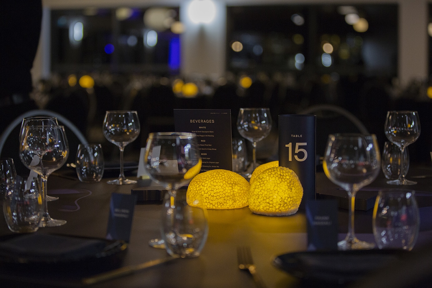 Modern resort architecture and tropical event setting at Daydream Island